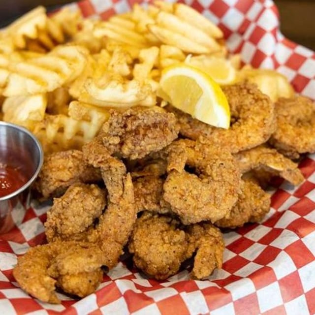 Crispy Shrimp Basket.